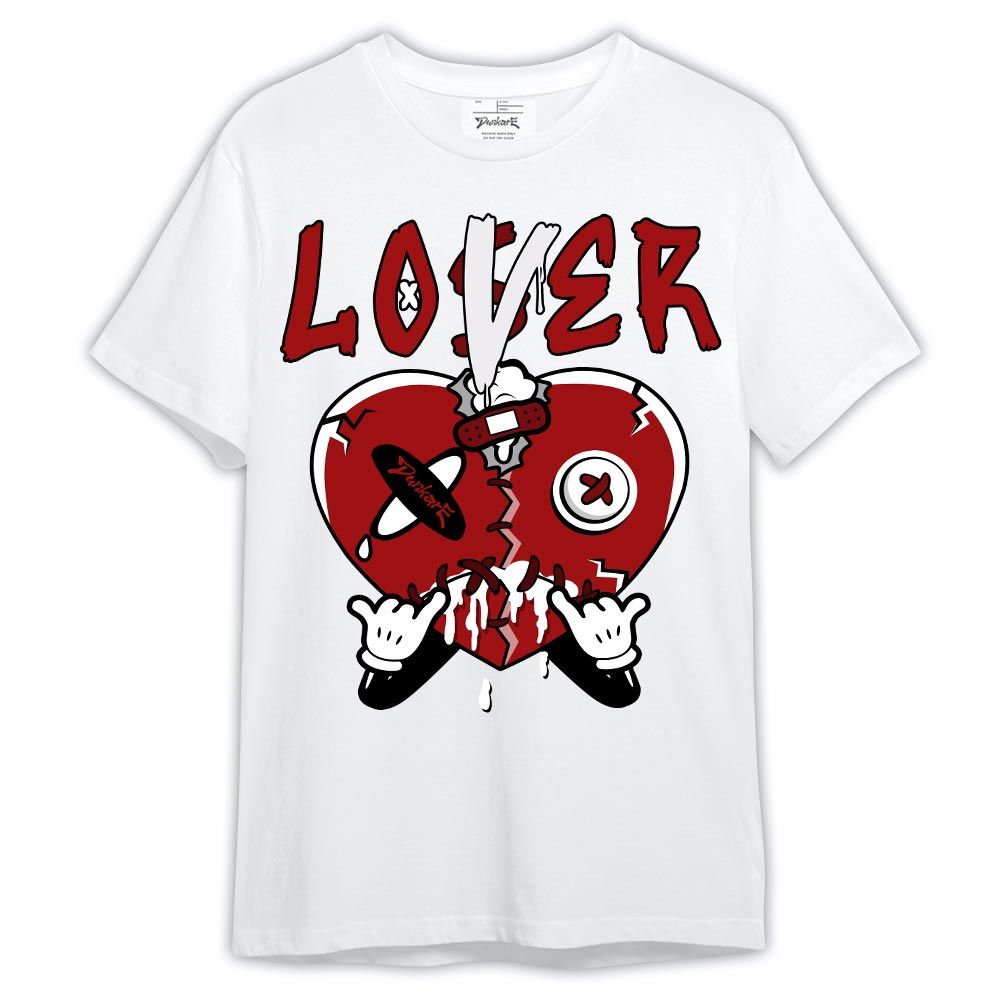 Shirt To Match T-Shirt Loser Lover Drip Heart, 12 Red Taxi T-- To Match Sneaker Red Taxi 12s 2304 NCT