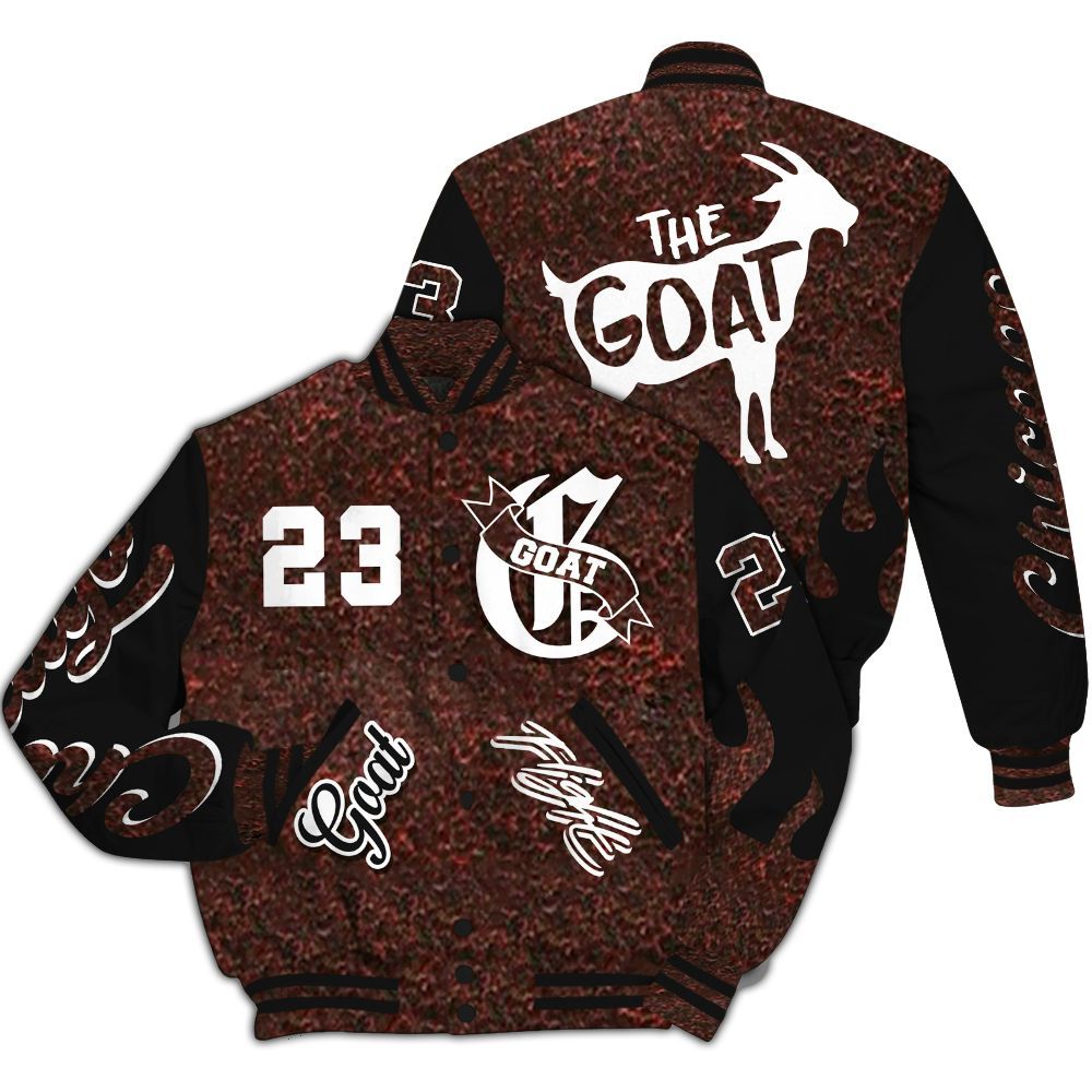 Varsity Jacket To Match Air Force 1 Low Halloween Skull 2024 - The G.O.A.T Flight Streetwear All Over Print