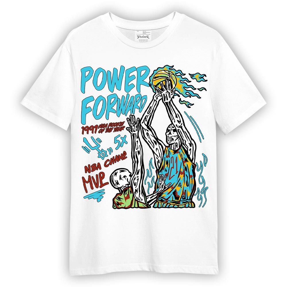 Shirt To Match SB Dunk Di'Orr Greenwood - Power Shot Skeleton Shirt Unisex