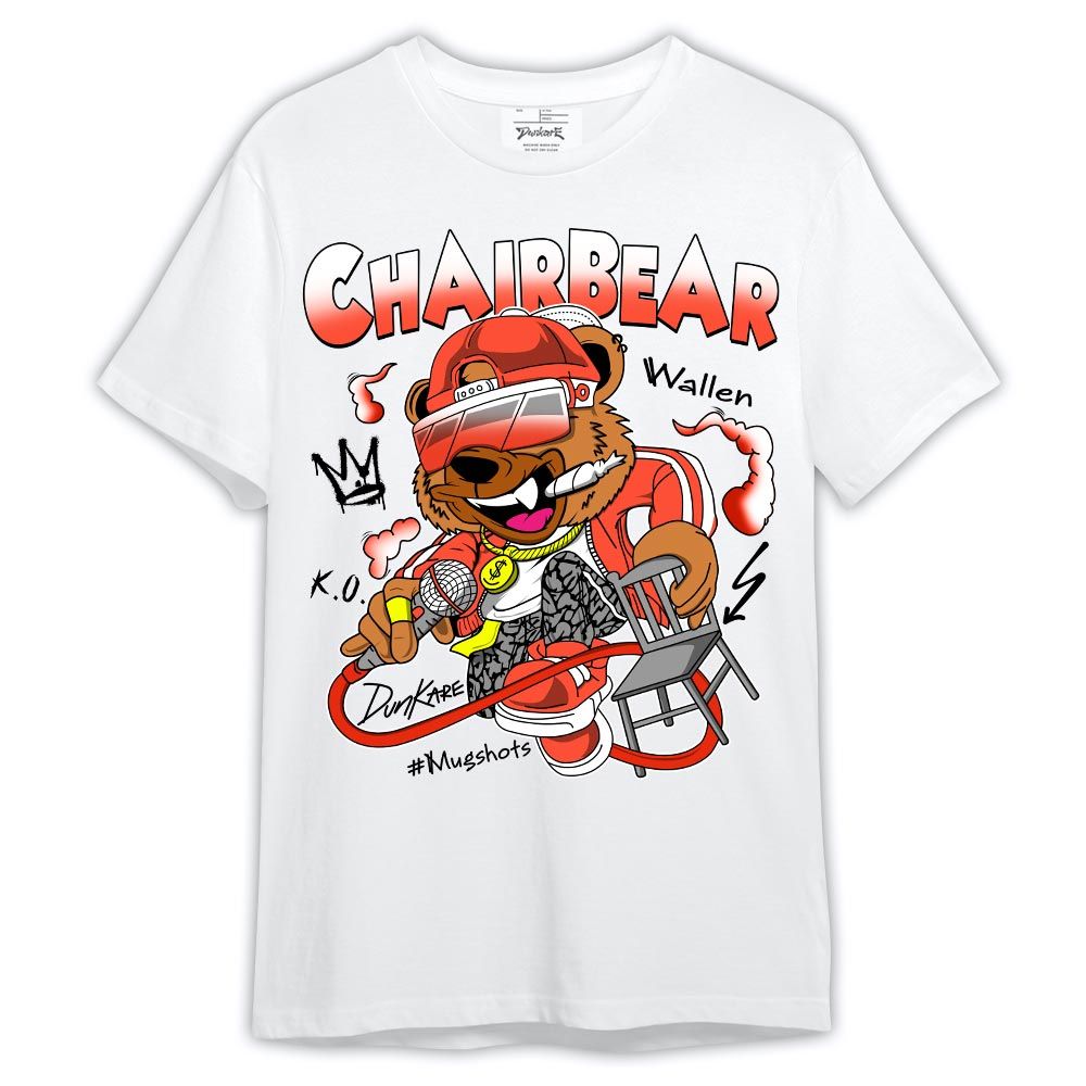 Shirt To Match Shirt ChairBear Wallen Mugshot, 3 Cosmic Clay T-- To Match Sneaker Georgia Peach 3s Graphic Tee LTRP