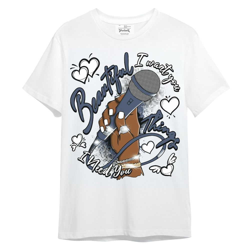 Shirt To Match Low Diffused Blue 11s - Beautiful Things That I've Got Unisex Shirt