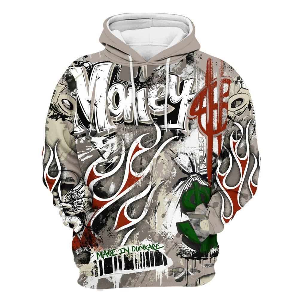 Hoodie To Match El Grito 5s - The Best Money All Over Print