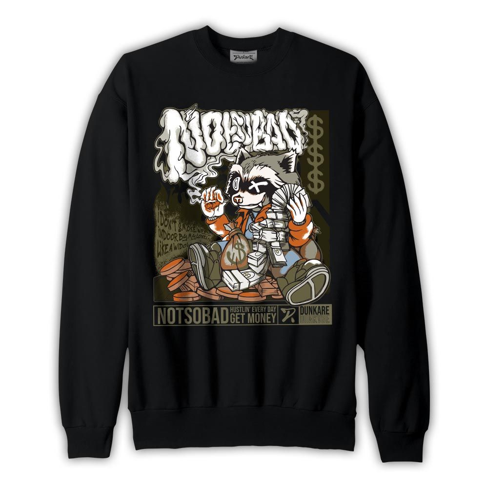 Sweatshirt To match Olive 5s Sweatshirt - Not So Bad Graphic Graphic 1405 PAT