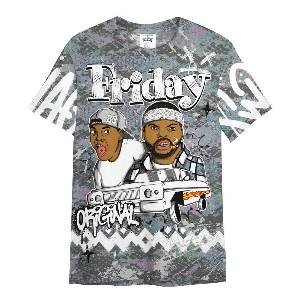 Shirt To Match Low CNY Year Of The Snake 11s - Friday Sneaker Crayon All Over Print