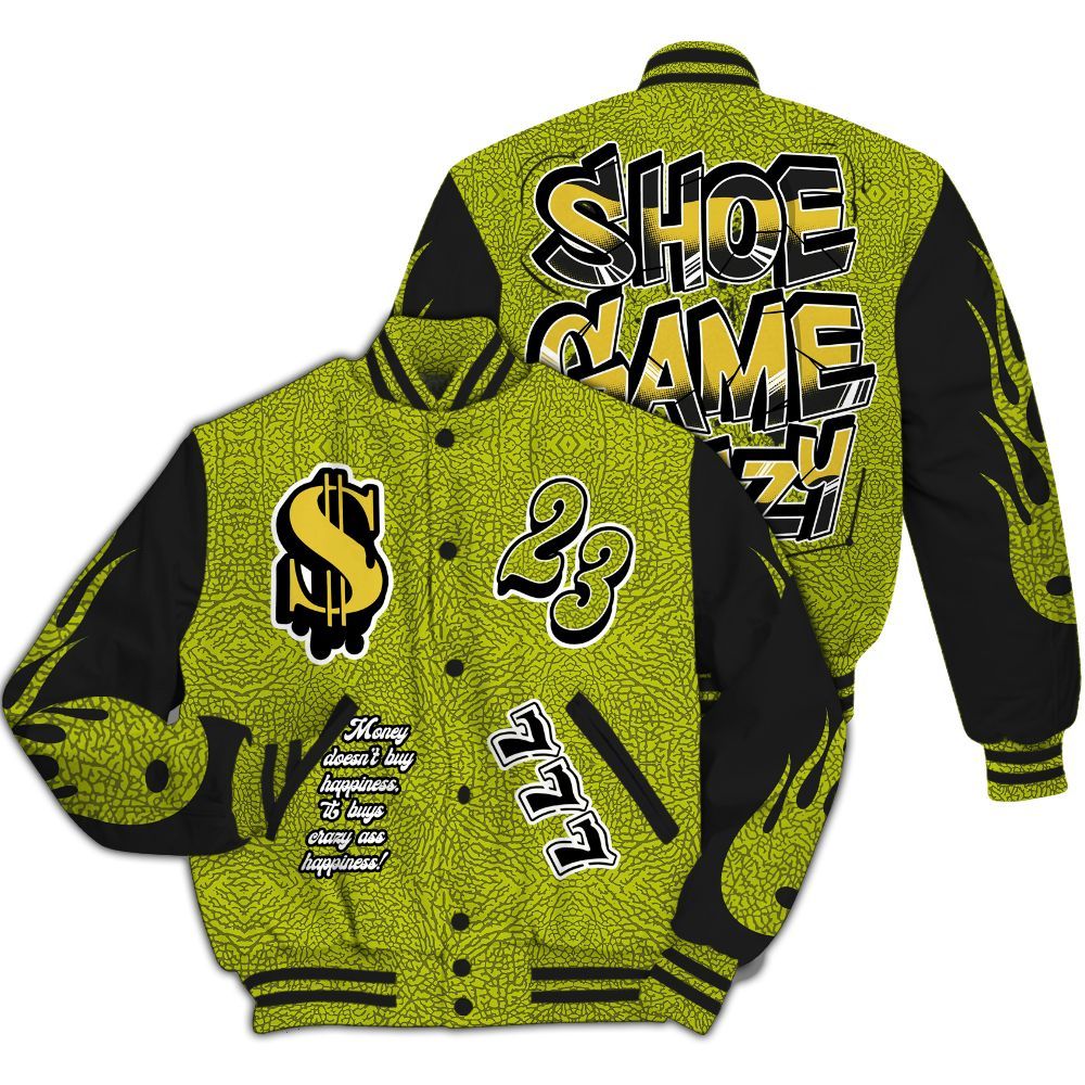 Varsity Jacket To Match Dunk Low QS Halloween Skull - Shoe Game Crazy Graphic All Over Print