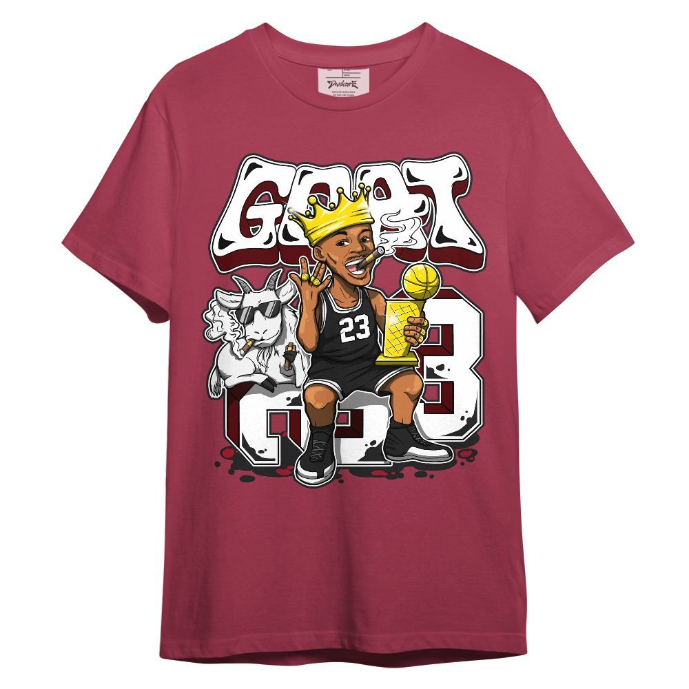 Shirt To Match High OG Black Toe Reimagined 1s - Number 23 GOAT Graphics Unisex Shirt