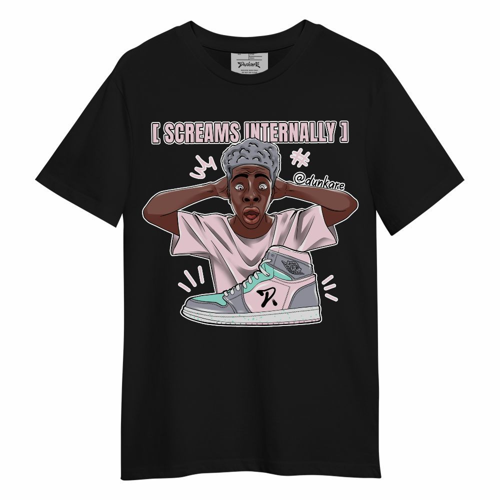 Shirt To Match Retro Easter 5s - Scream Internally Unisex Shirt