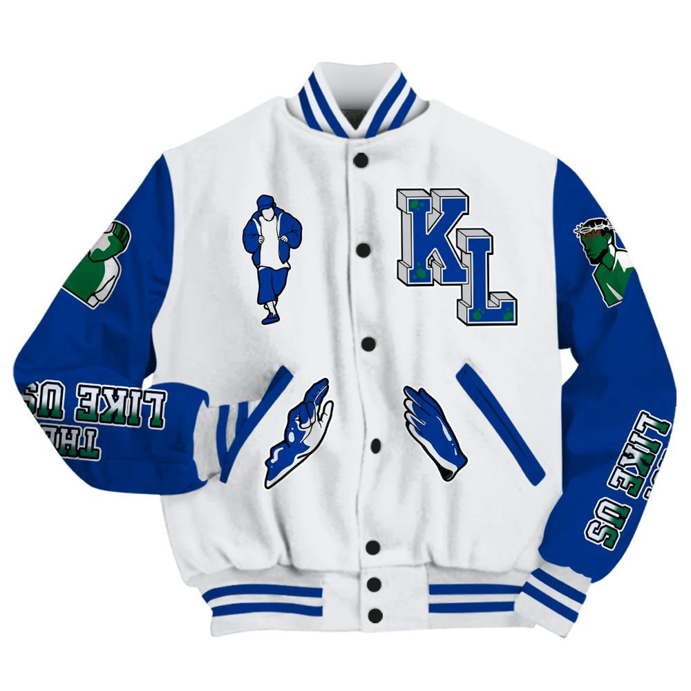 Varsity Jacket To Match Dunk Low Tennis Classic - Dislike Us Graphic All Over Print