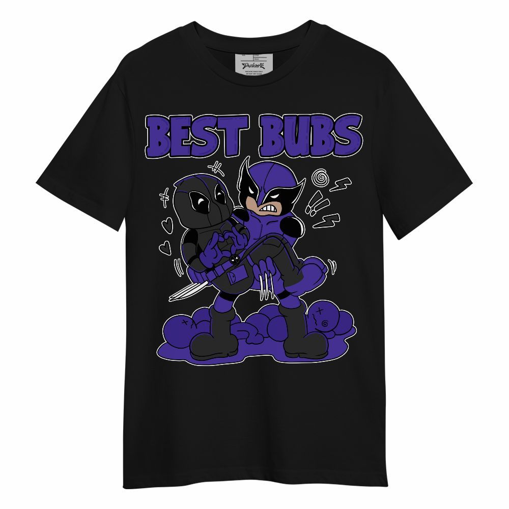 Shirt To Match Field Purple 12s - Bubs Cartoon Unisex Shirt