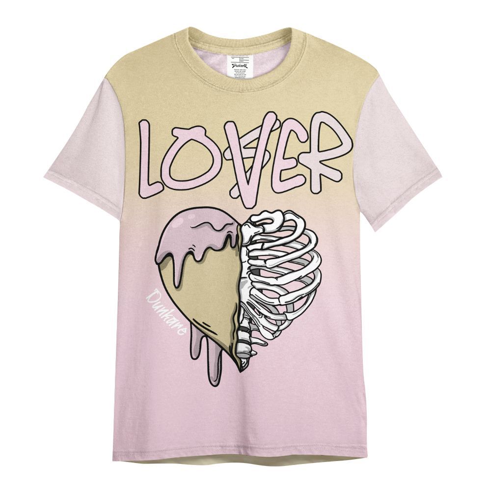 Shirt To Match Denim Iced Carmine 4s - Loser Lover Dripping All Over Print