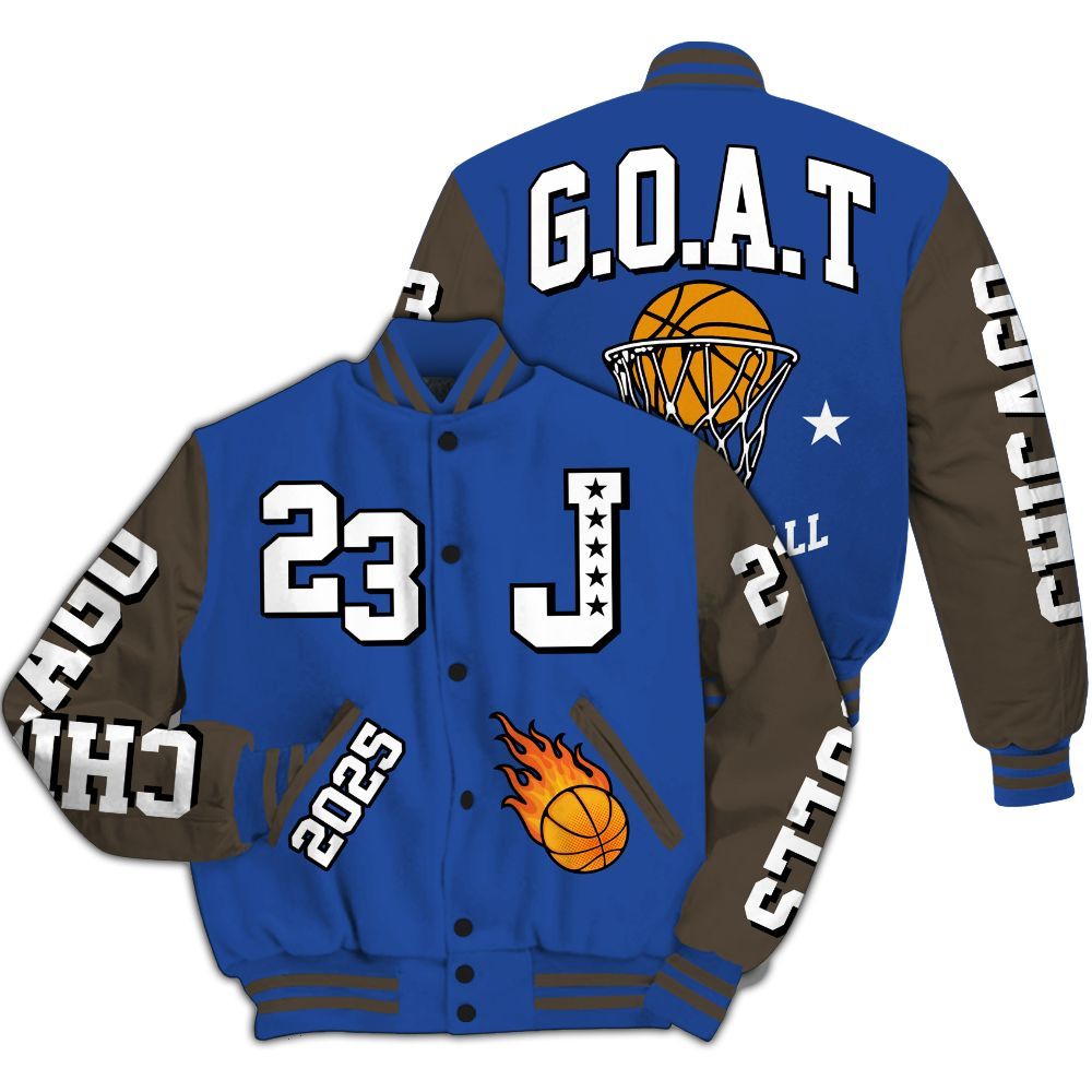 Varsity Jacket To Match Palermo GS League - Chicago 23 Basketball All Over Print