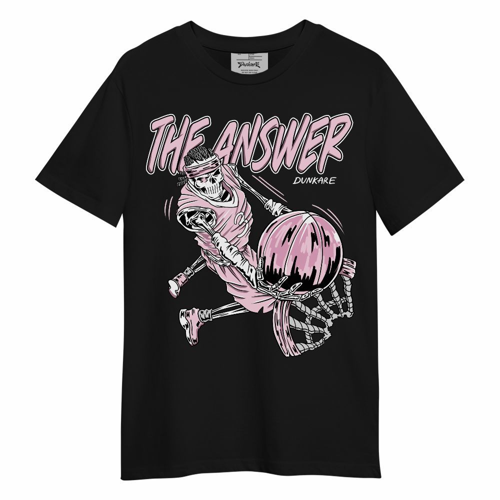 Shirt To Match Orchid 4s - The Answer Skeleton Unisex Shirt