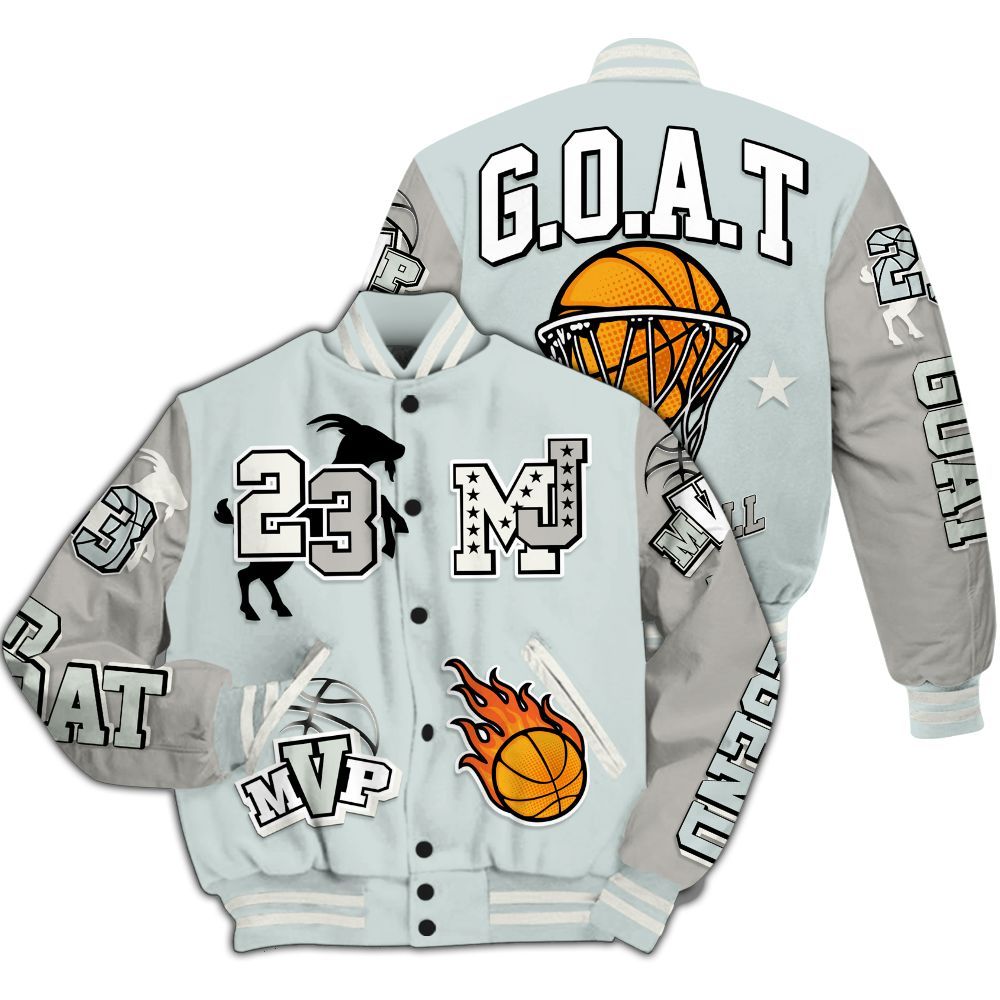 Varsity Jacket To Match Book Moss Point 1s - 23 Goat MVP Basketball All Over Print
