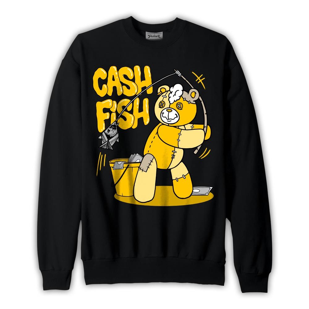 Sweatshirt To match Vivid Sulfur 4s Sweatshirt - Moneys Fish Hugz Graphic