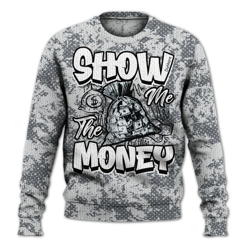 Knitted Sweater To Match Air Max DN Silver Bullet - Show Me The Money Retro