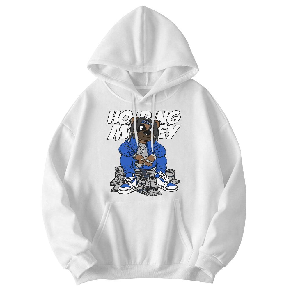 Sweatshirt To Match Retro Stealth 5s - Possessing Moneys Bear Graphic