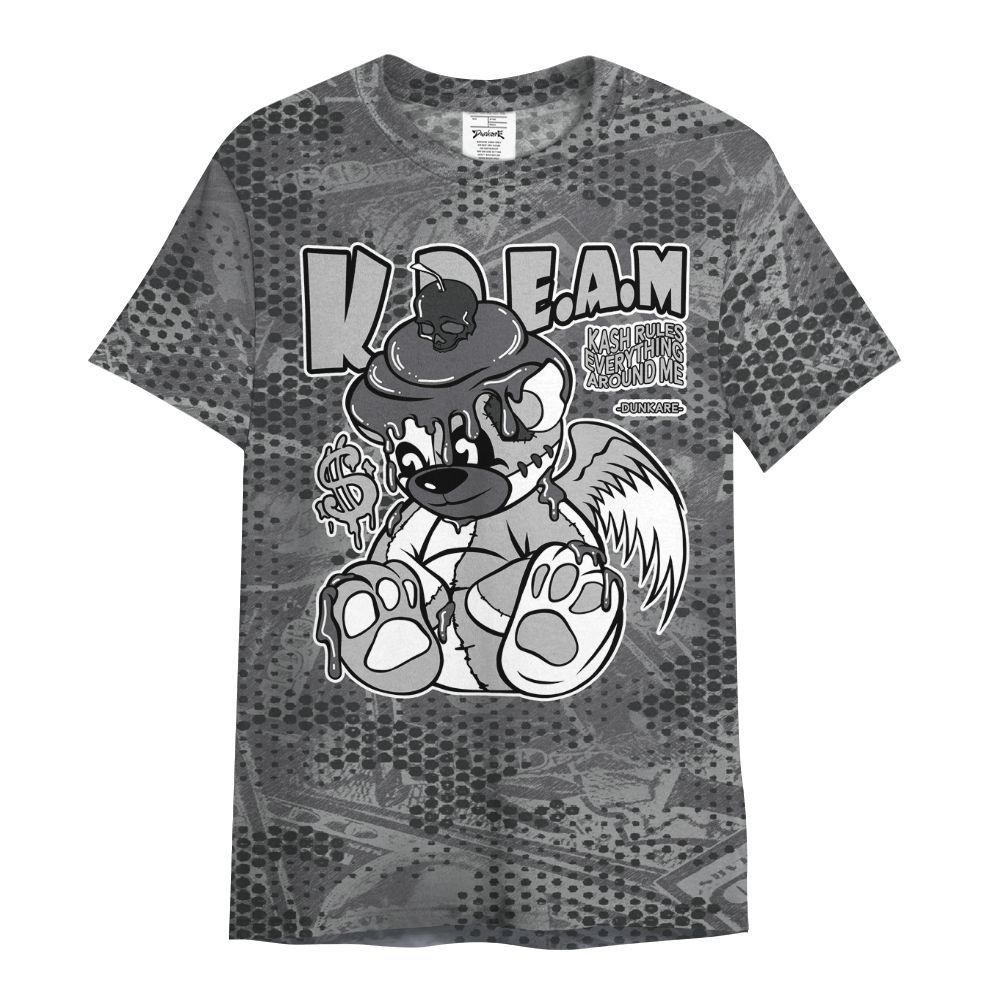 Shirt To Match White Thunder 4s - Loot Bear All Over Print