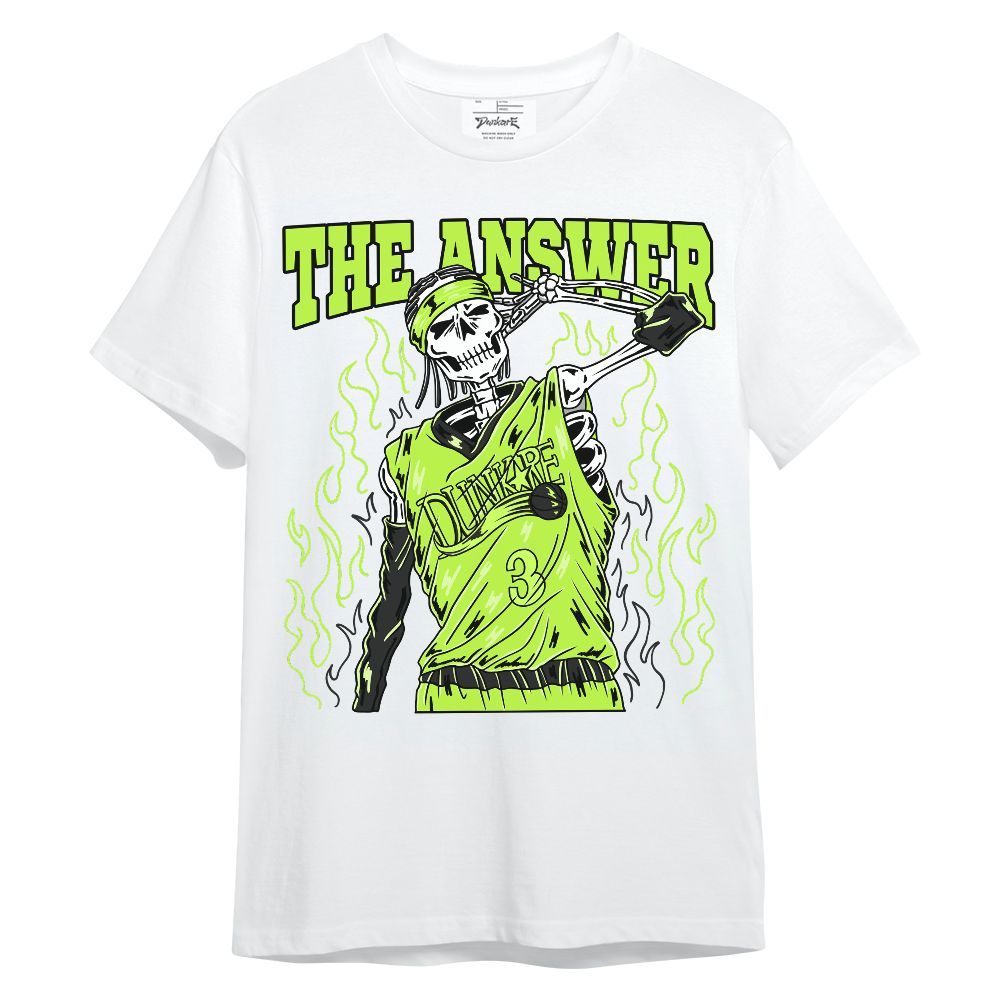 Shirt To Match Air Force 1 Low Dance Volt - Allen Answer Skeleton Unisex Shirt