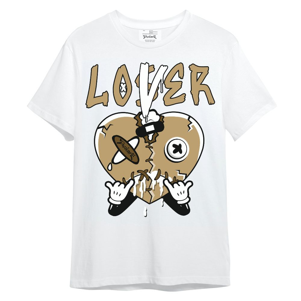 Shirt To Match High OG Black Metallic Gold 1s - Loser Lover Drip Unisex Shirt