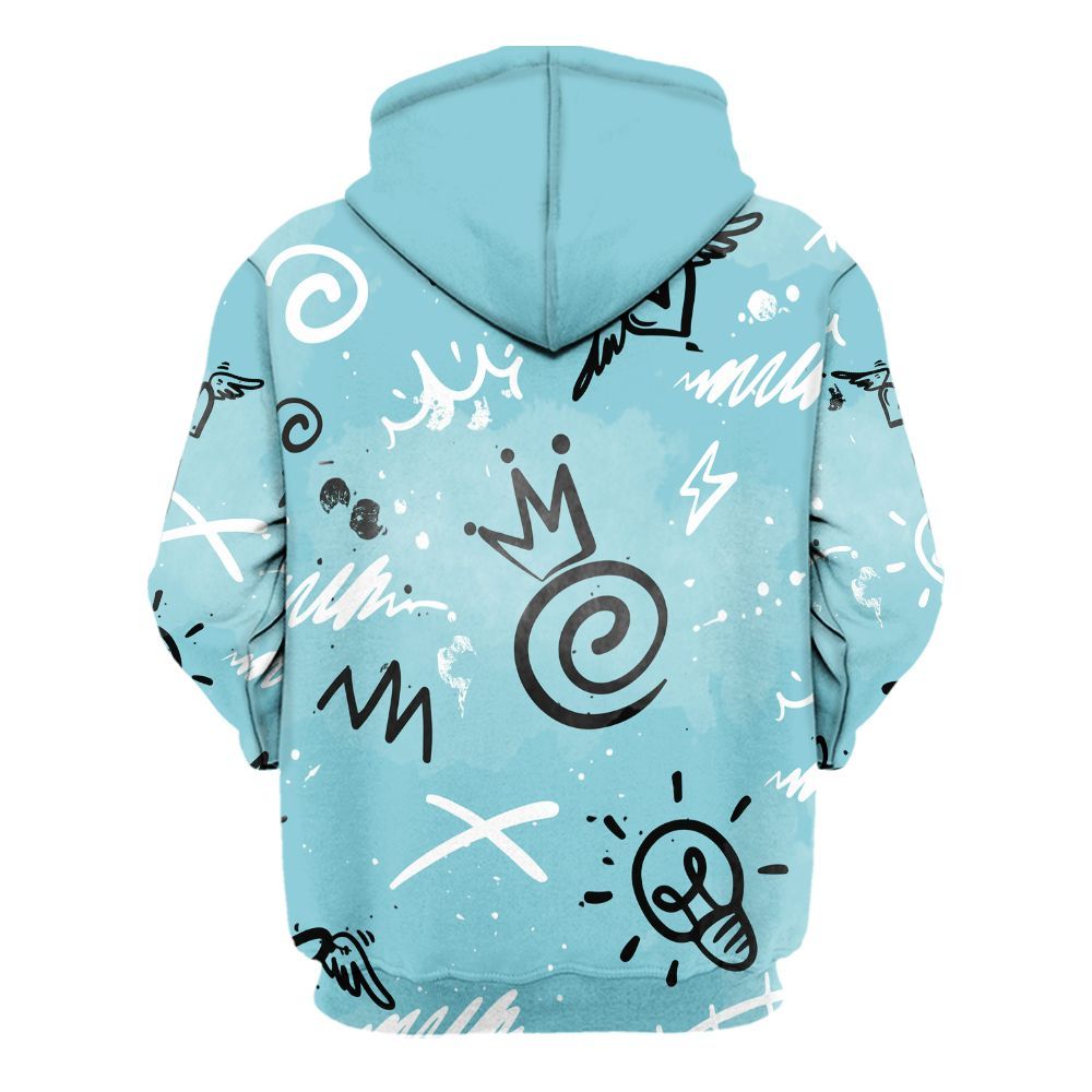 Hoodie To Match Low Legend Blue 11s - Drip Been Di2ferent All Over Print