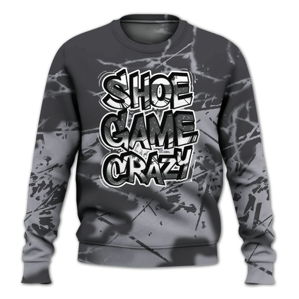 Sweatshirt To Match Fear 4s - Shoe Game Crazy Graphic All Over Print