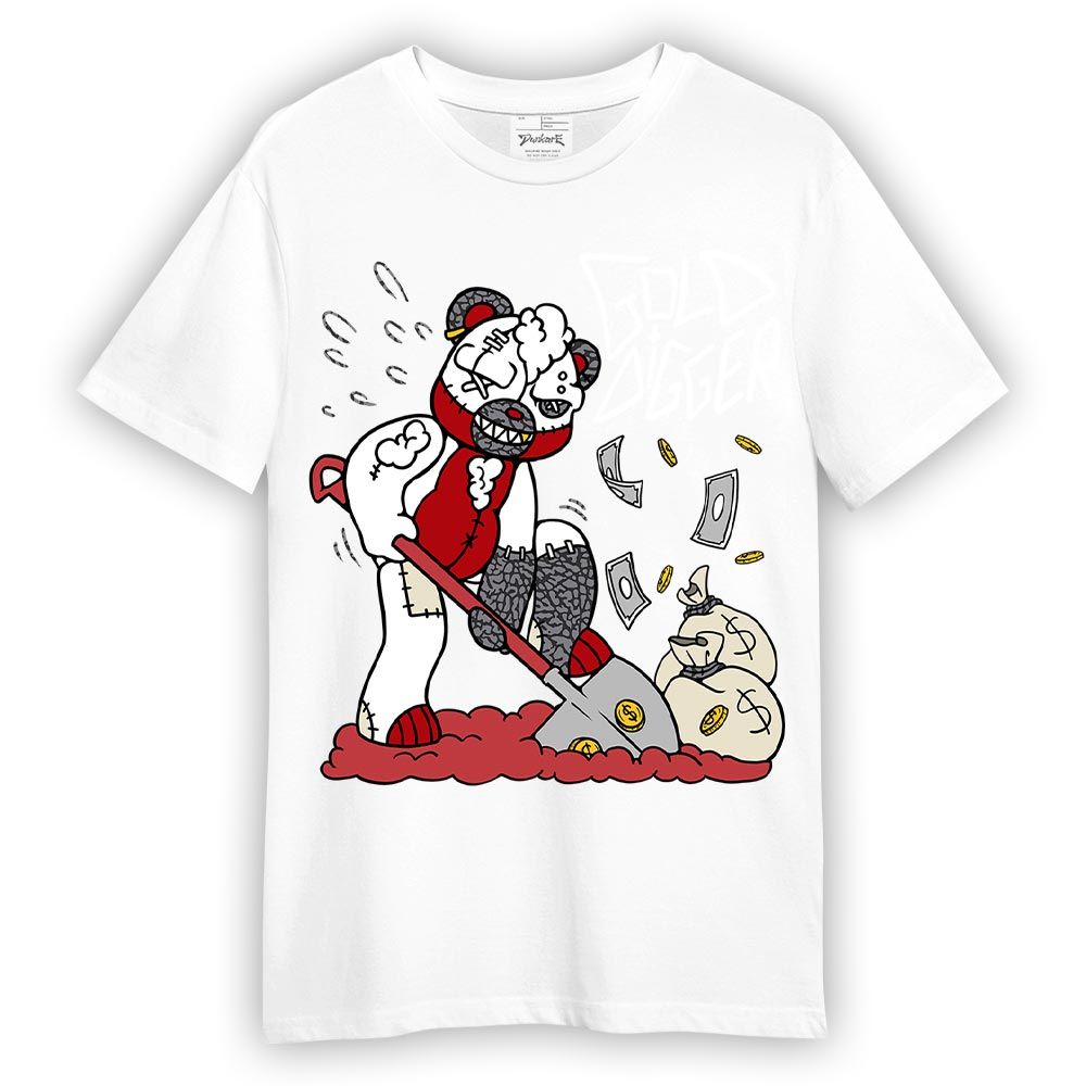 Shirt To Match Cement Grey 3s - Goal Digger Hugz Shirt Unisex