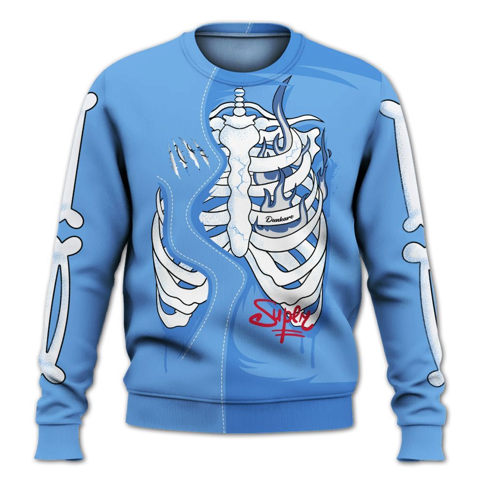 Sweatshirt To Match University Blue 6s - It's The Kick For Me All Over Print
