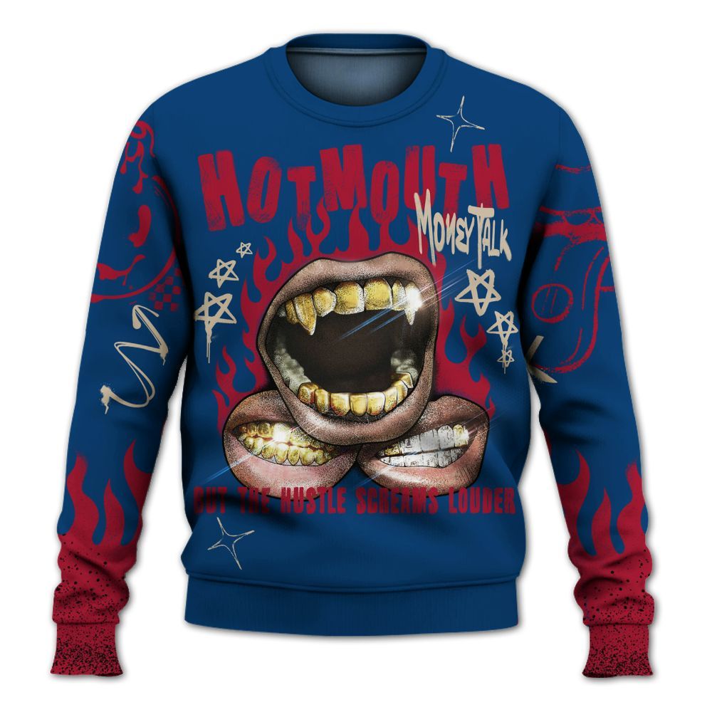 Sweatshirt To Match Rare Air 4s - Mouth Burning Street Style All Over Print