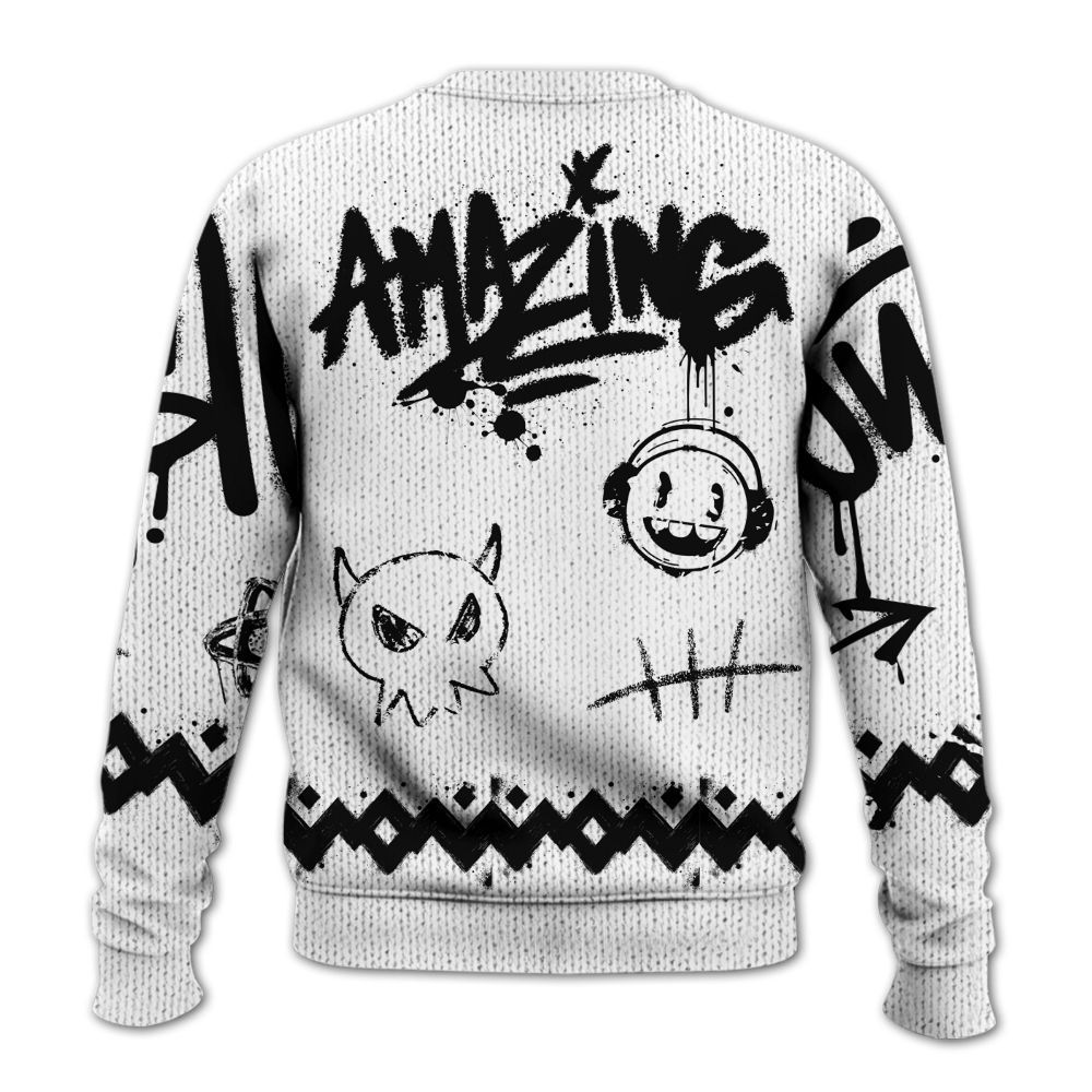 Knitted Sweater To Match Kobe 9 EM Protro Halo - Friday Sneaker Crayon