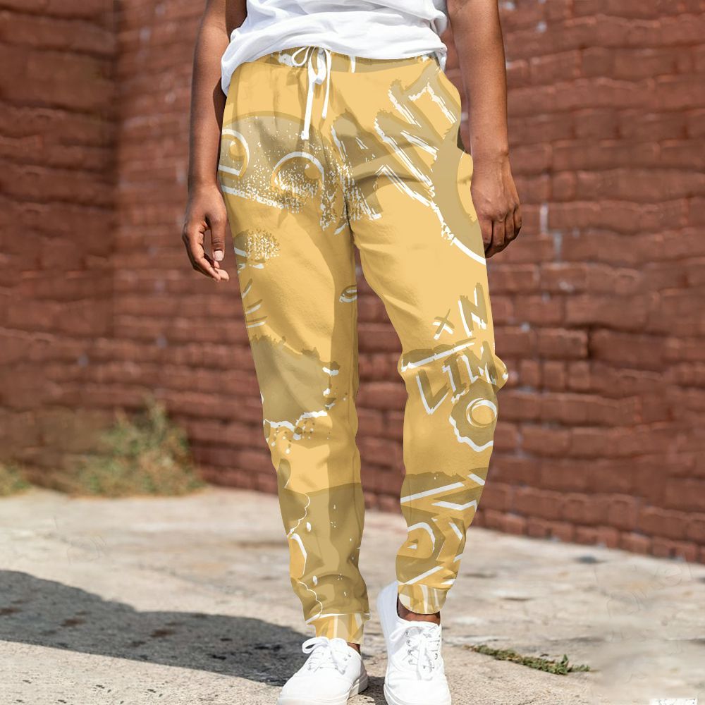 Sweatpant To Match Craft Paris 6s - Monogram Graffiti All Over Print