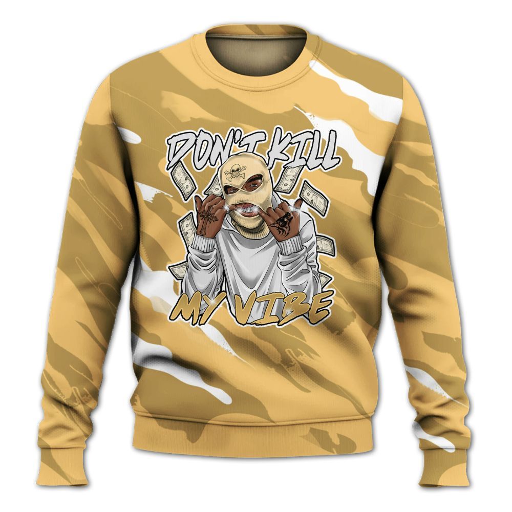 Sweatshirt To Match Pearl 6s - Vibe.Unique Colored All Over Print