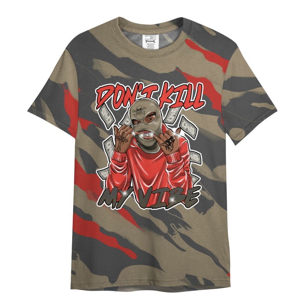 Shirt To Match Olive 9s - Vibe.Unique Colored All Over Print