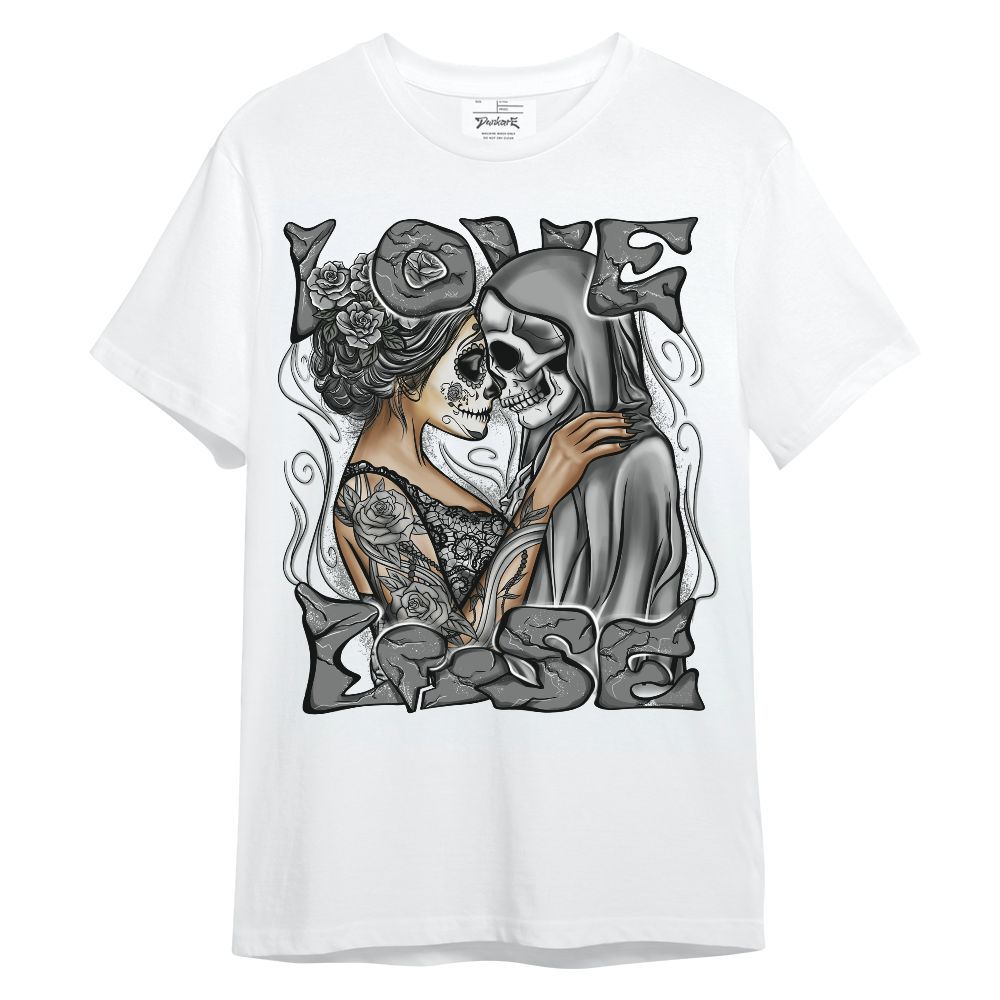 Shirt To Match Black Wolf Grey 12s - Loves Lose Unisex Shirt