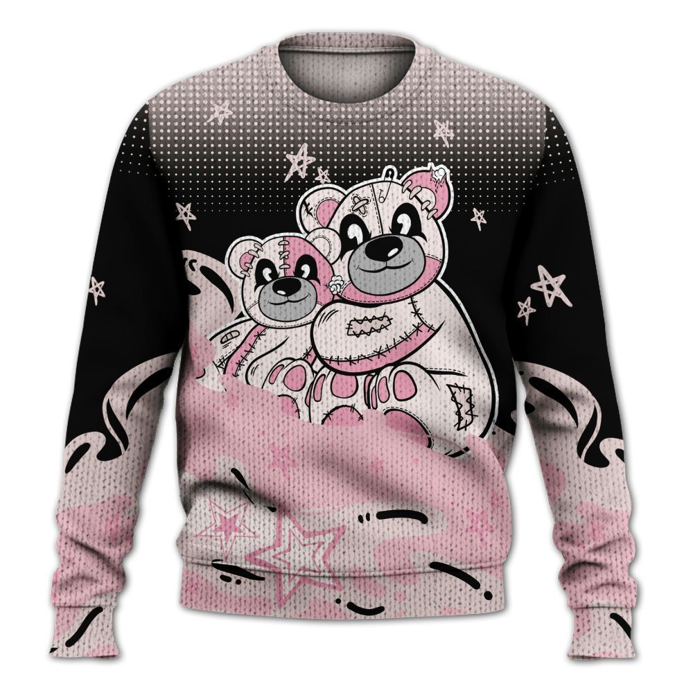 Knitted Sweater To Match Dunk Low KD 17 Aunt Pearl - Sincere Fondness Bear Stars