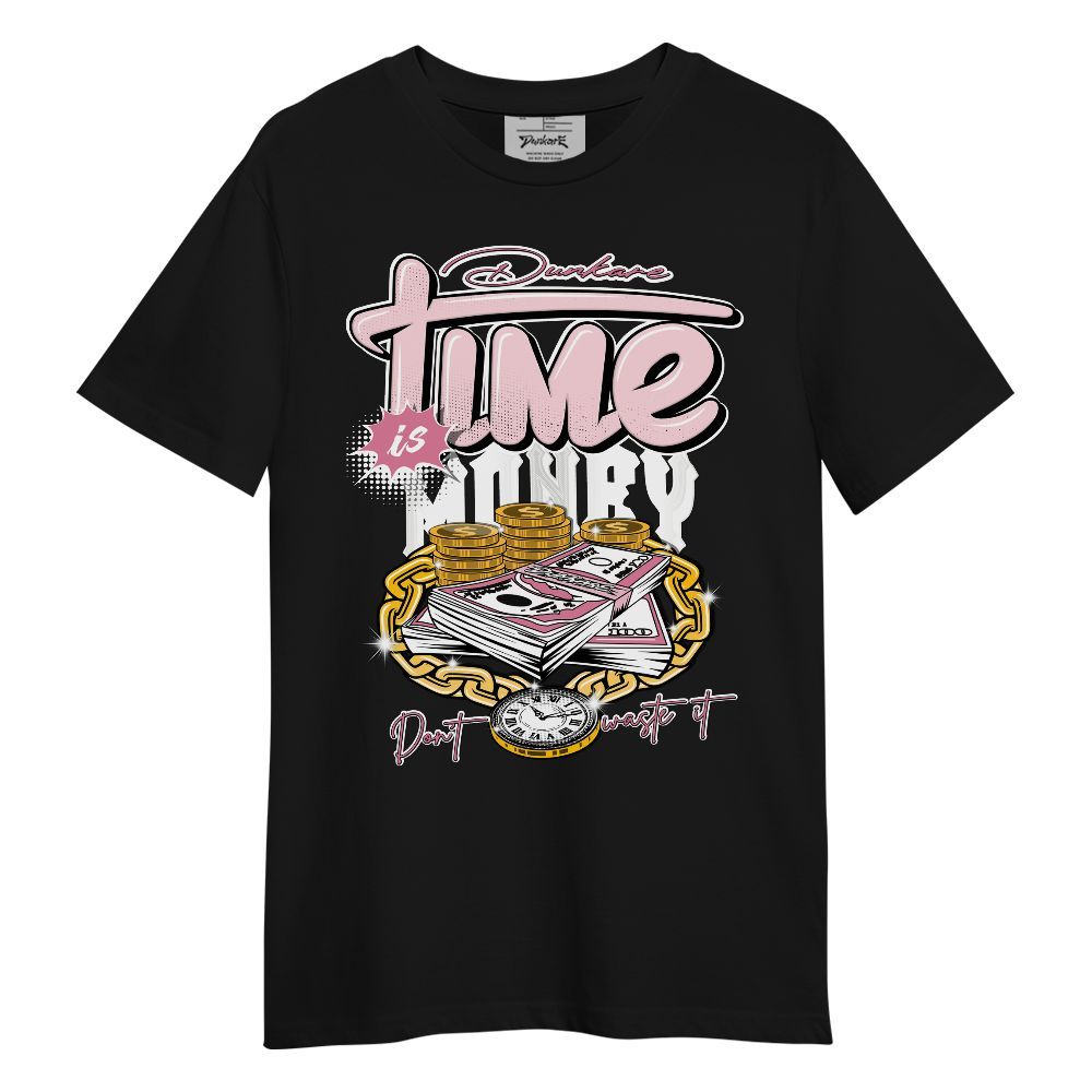 Shirt To Match GS Pearl Pink 12s - Time Is Money Graphic