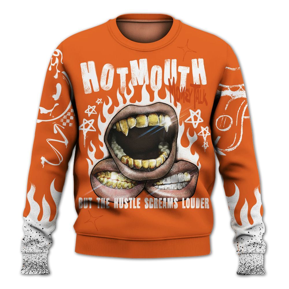 Sweatshirt To Match High OG Starfish 1s - Mouth Burning Street Style All Over Print