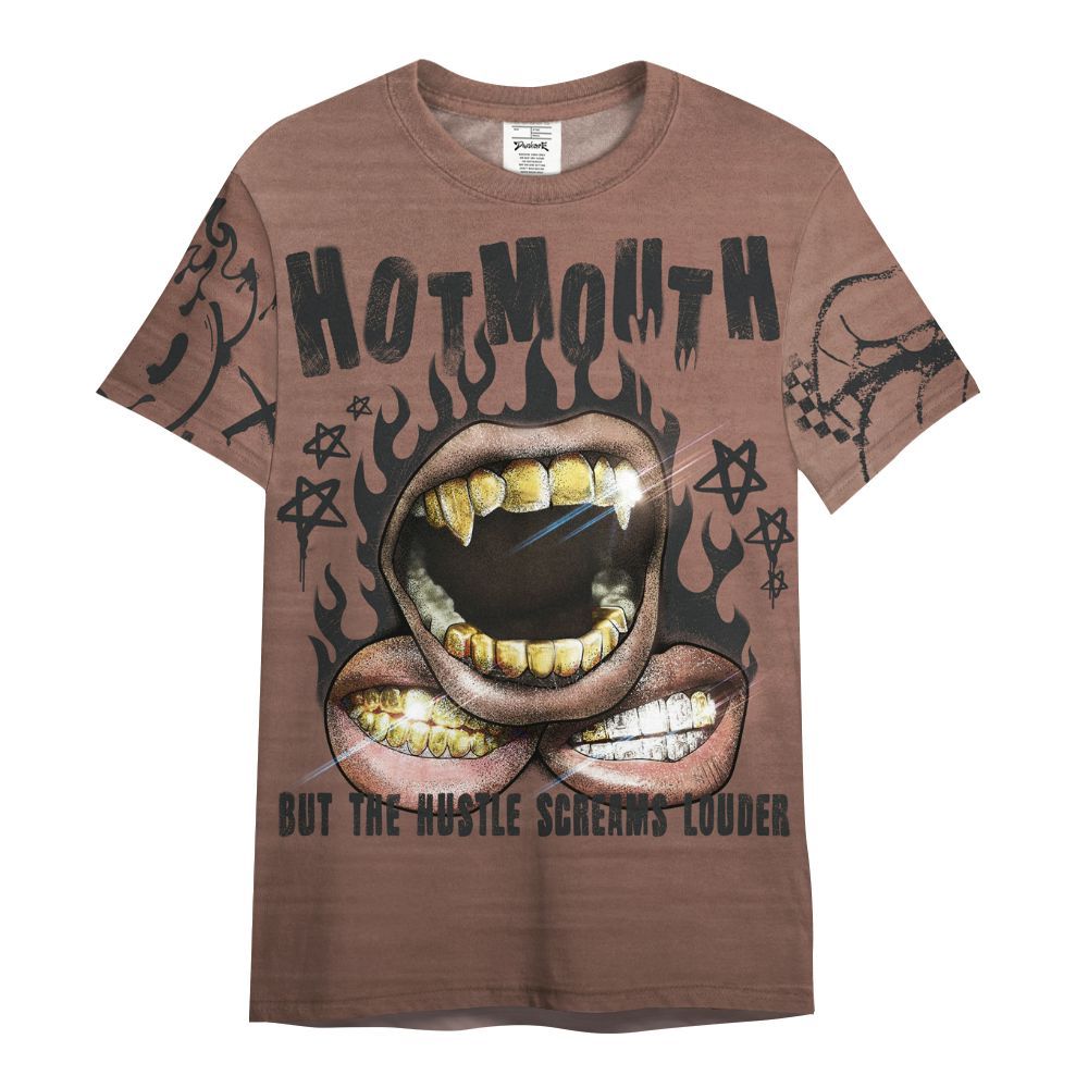 Shirt To Match KD 4 Christmas - Mouth Burning Street Style All Over Print