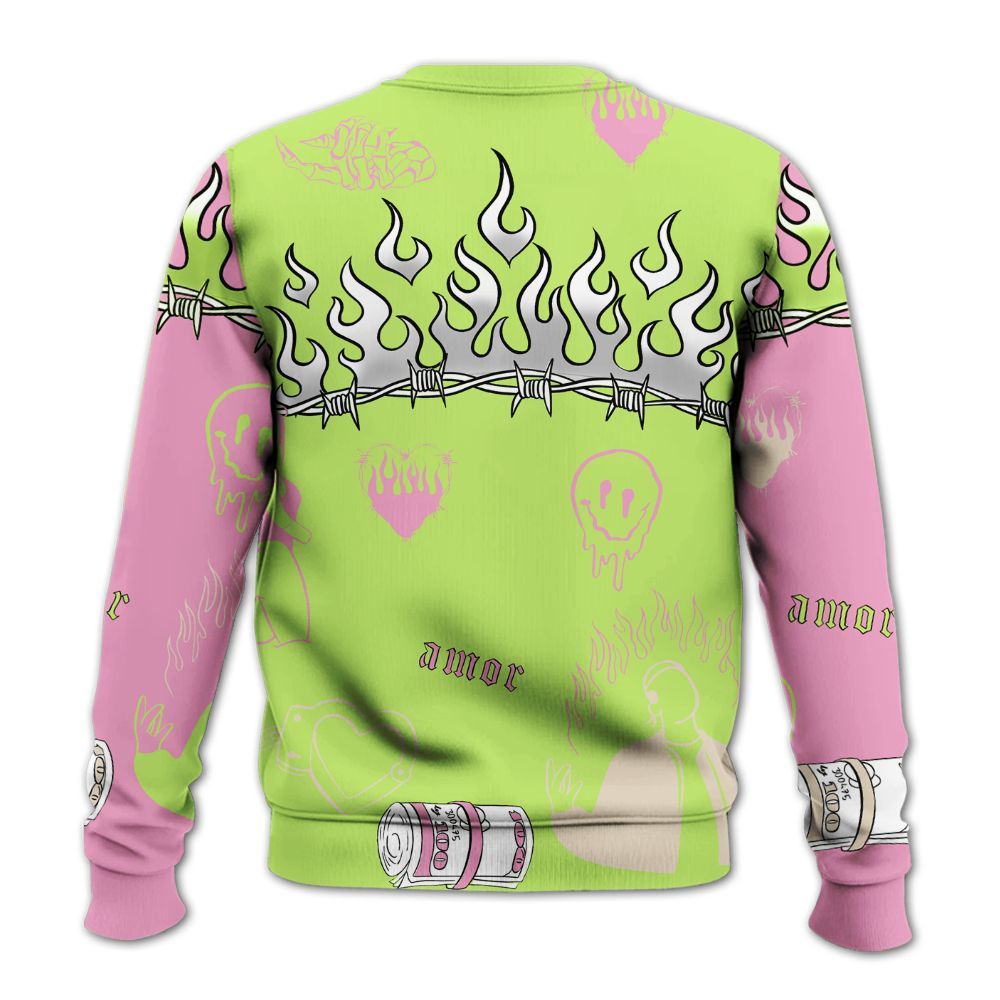 Sweatshirt To Match Jack Black Night Silver - Snake Trust No One All Over Print