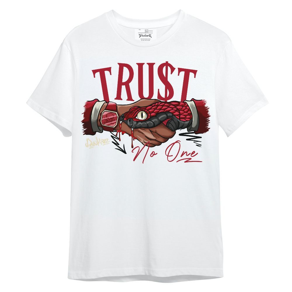 Shirt To Match 2025 High OG Cinnabar 1s - Snake Trust No One Unisex Shirt