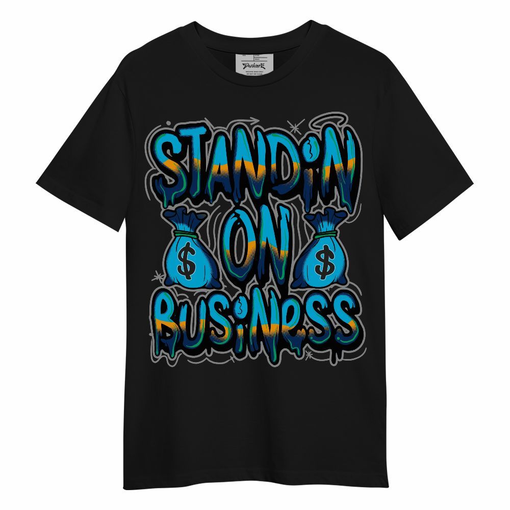 Shirt To Match Dunk Low GS Electric Algae - Standin' Business Graphic Unisex Shirt