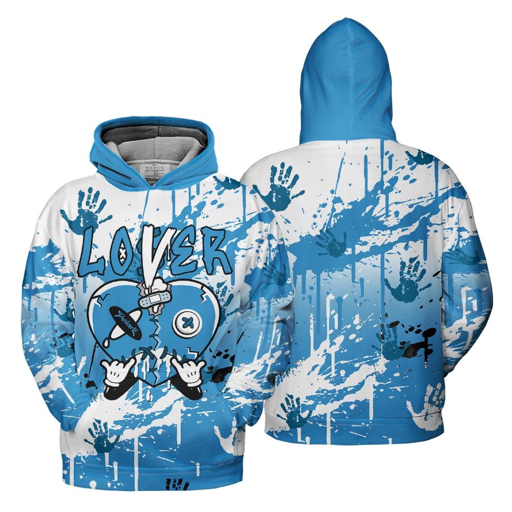 Hoodie To Match Powder Blue 9s Hoodie, Loser Lover Drip Heart Hoodie Outfit 903 NCT
