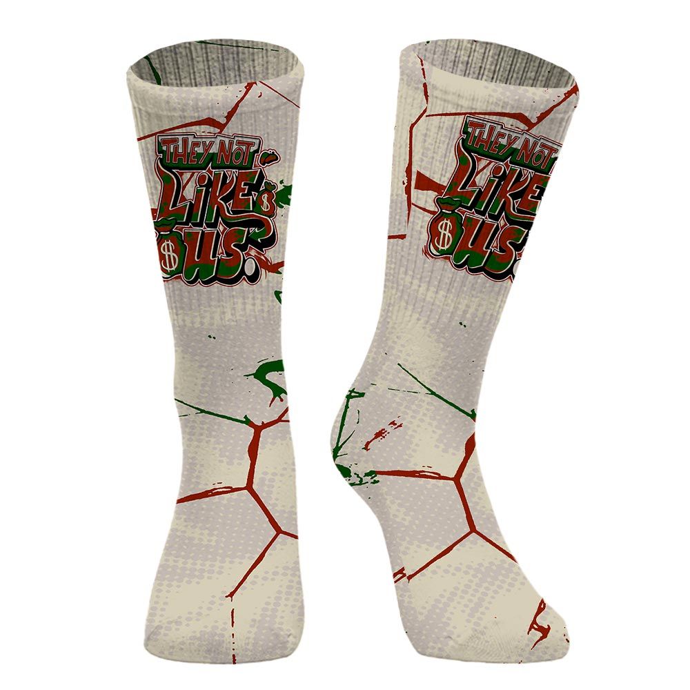 Sock To Match El Grito 5s - Dislike Us Graphic Crack