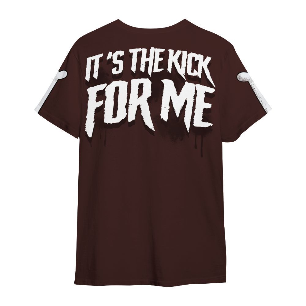 Shirt To Match Burgundy 5s - It's The Kick For Me All Over Print