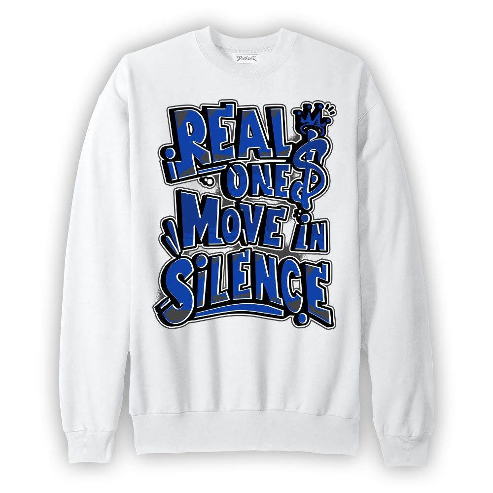 Sweatshirt To match Air Foamposite One Royal Sweatshirt - Ones Move In Silence Graphic Graphic