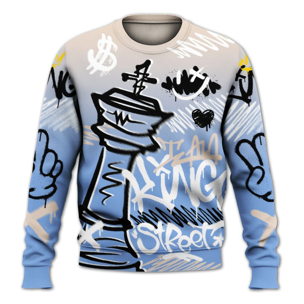 Sweatshirt To Match Air Max 1 Royal Pulse - Street King Chess Streetwear All Over Print