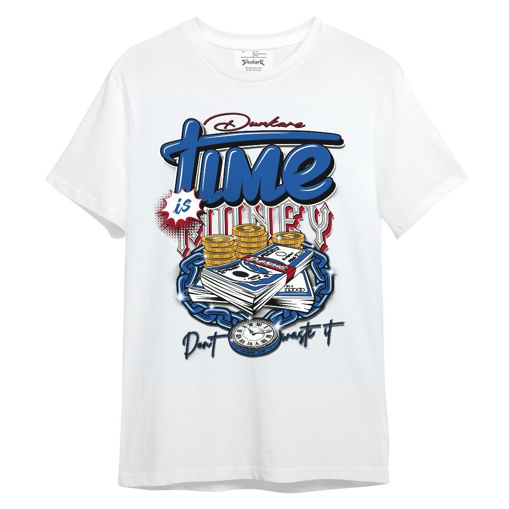 Shirt To Match Air Griffey Max Black Red Navy Blue 1s - Time Is Money Unisex Shirt