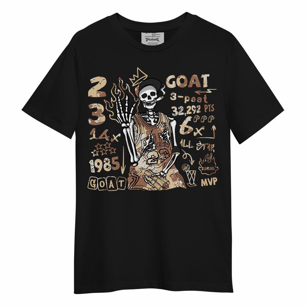 Shirt To Match Desert Camo 3s - Number 23 G.0.A.T Unisex Shirt
