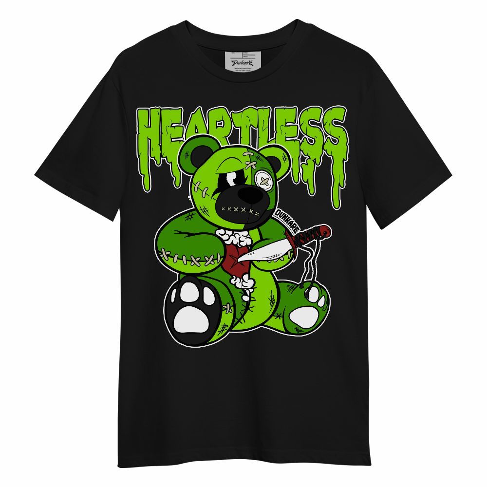 Shirt To Match Electric Green 6s - Heartless Bear Unisex Shirt
