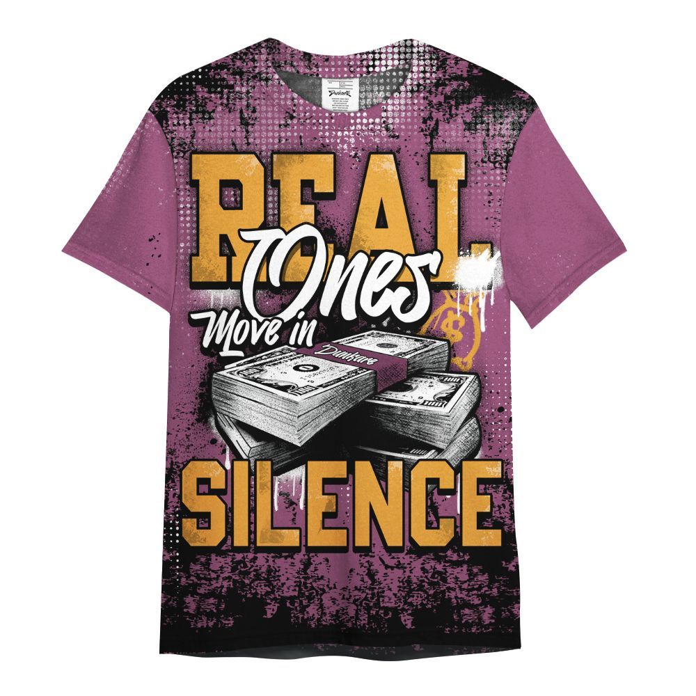 Shirt To Match High OG Brotherhood 1s - Move In Silence Money Street Retro All Over Print