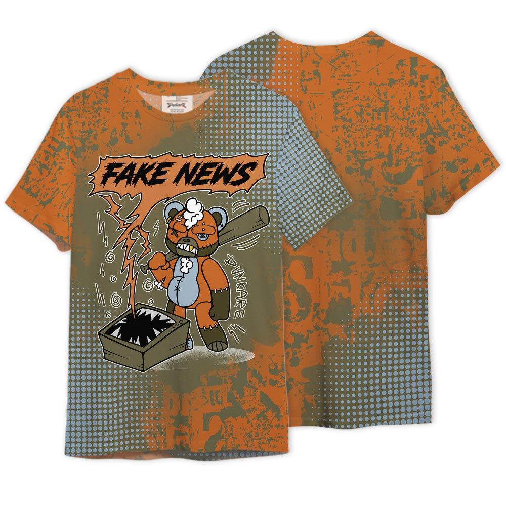 Shirt To Match Olive 5s - False News Hugz Graphics Shirt Unisex